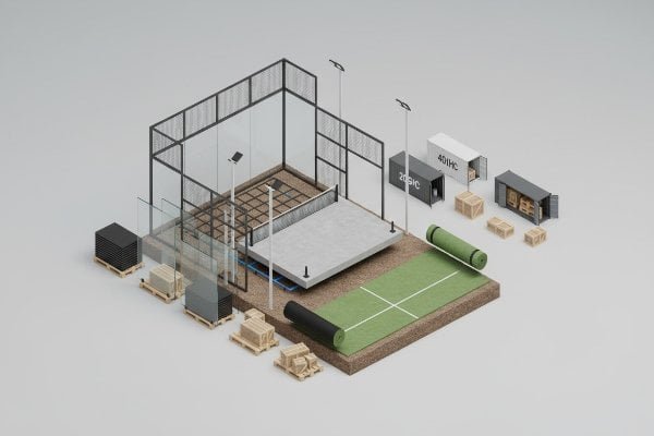 How much money does it take to make a padel court
