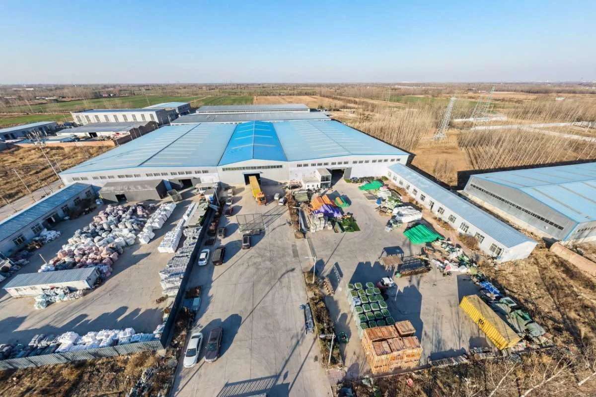 QHPADEL Factory aerial panoramic view -- click to play video