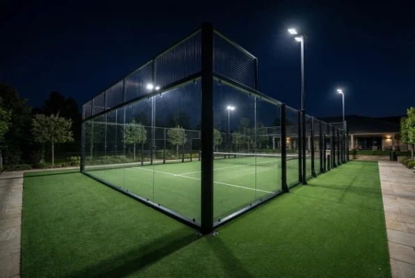 panoramic padel court