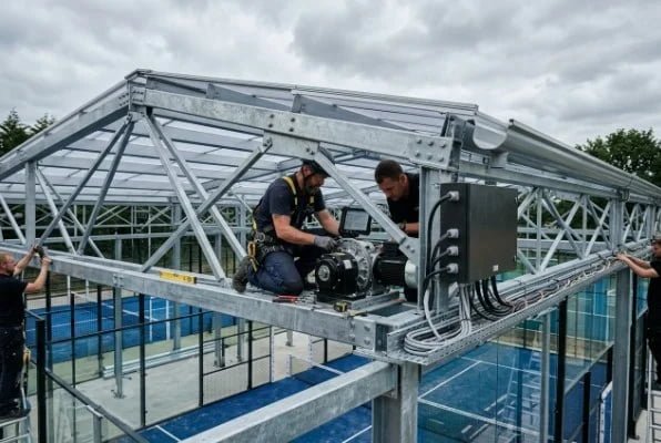 electric roof installation technical questions