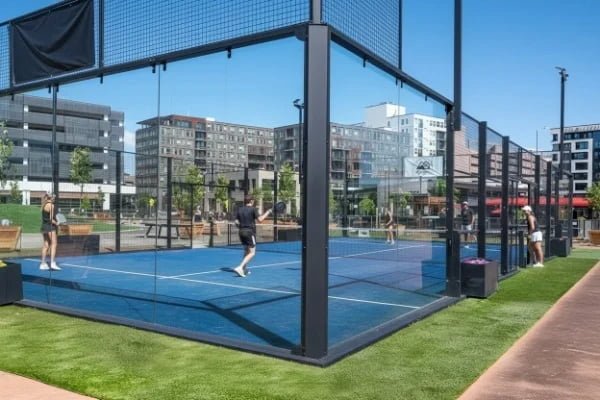 long lasting professional padel court