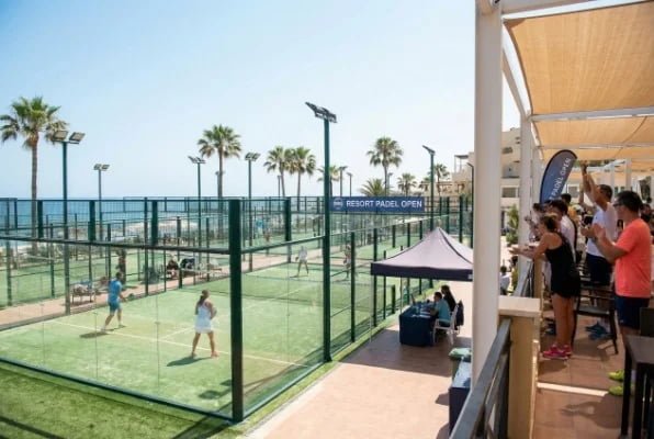 padel tournament at resort