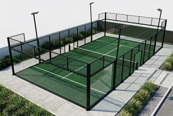 safe padel court structural strength