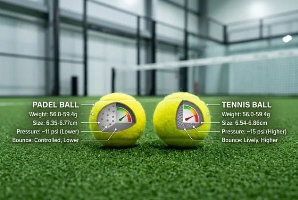 Can Padel Be Played with Tennis Balls?