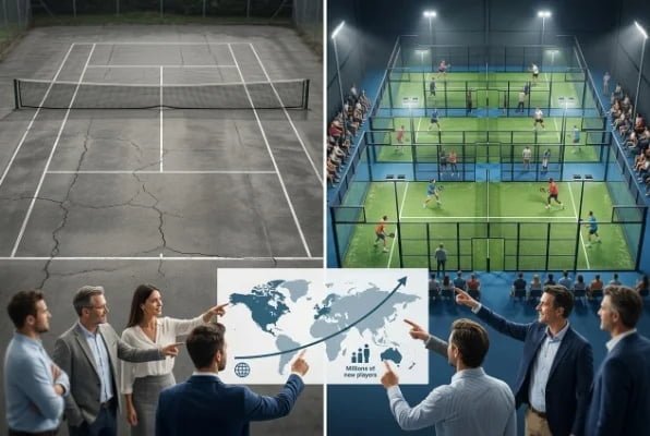 padel gaining global popularity