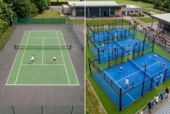 Padel vs Tennis growth rate comparison