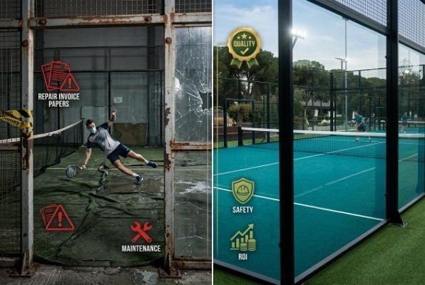 hidden risks and long-term costs of low-quality padel courts