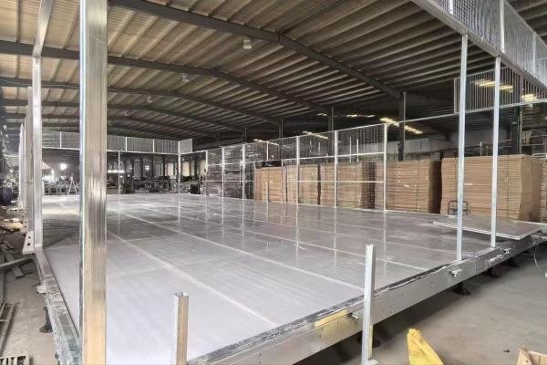 Padel Court Kit Structural Frame Testing
