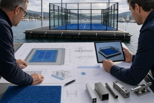 Technical Evaluation for Marine Padel Courts