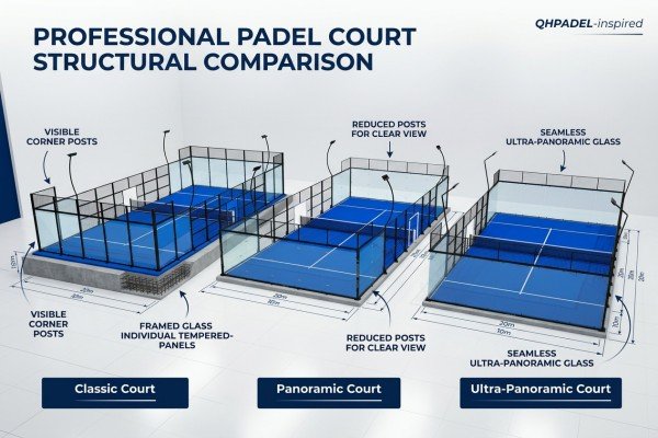 How Many Types of Padel Courts Are There?