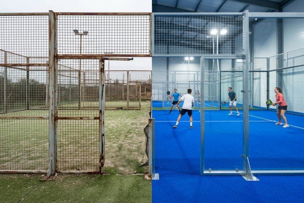 high density artificial grass makes a padel court profitable