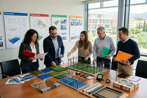 evaluating top padel court manufacturers in Spain by buyer profile