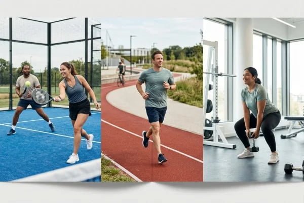 Comparing padel with other weight-loss activities