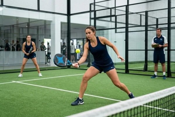 Transferable tennis skills for playing padel