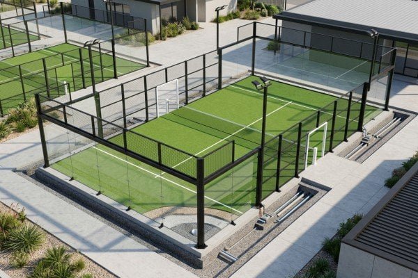 Complete padel court operating system