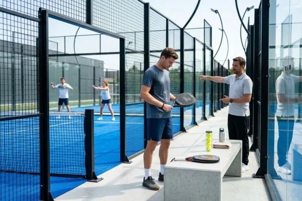 First padel session checklist for a tennis player