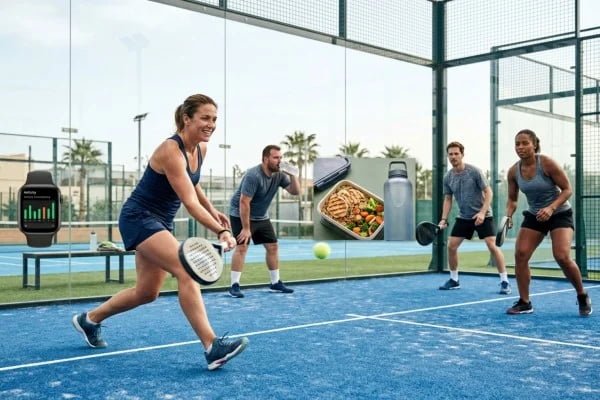 How padel can support a weight-loss plan