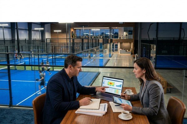 Commercial planning for a padel club in the USA