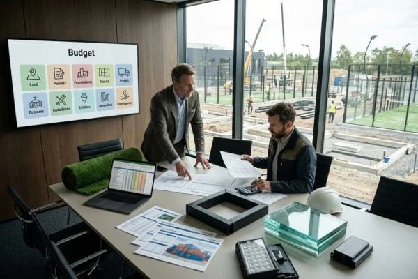 Total padel club project budget