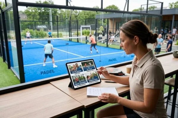 How to match padel quotes with photos