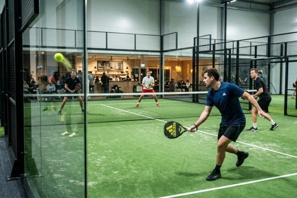 Key differences between padel and tennis during play