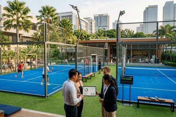 How big is padel in Indonesia in 2026