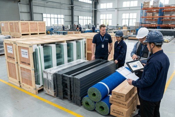 Supplier evaluation for padel court procurement in the USA