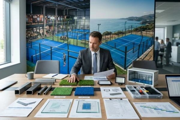 Selecting a complete padel court system supplier