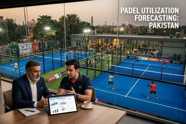 Forecasting padel court utilization in Pakistan
