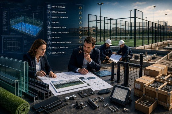 Padel court supplier evaluation during market growth