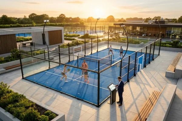 Maintenance-free hardware maximizes padel technology ROI