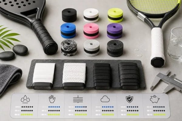 How to choose padel and tennis overgrips