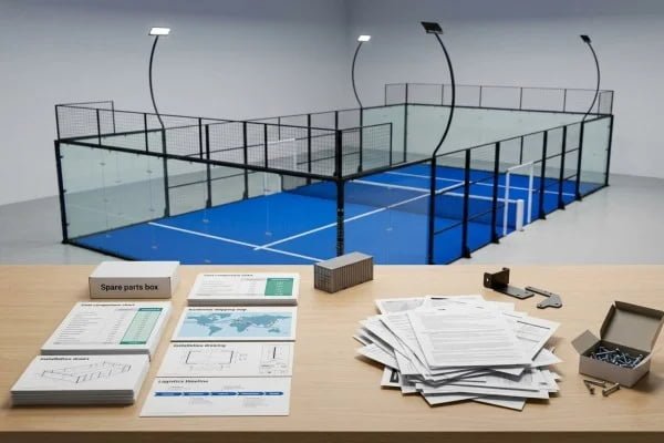 Complete padel court solution cost evaluation
