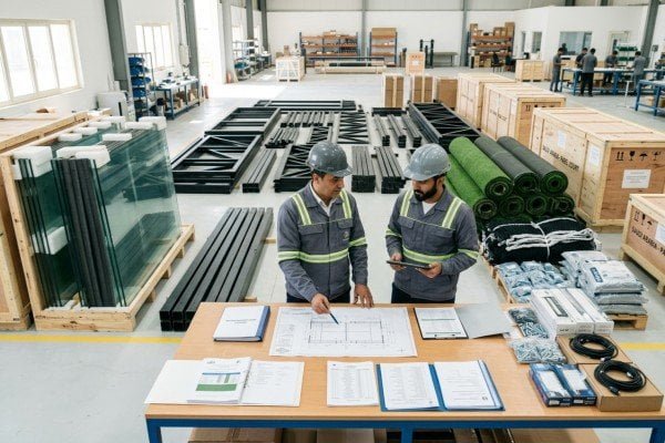 Padel court supplier evaluation and quality control