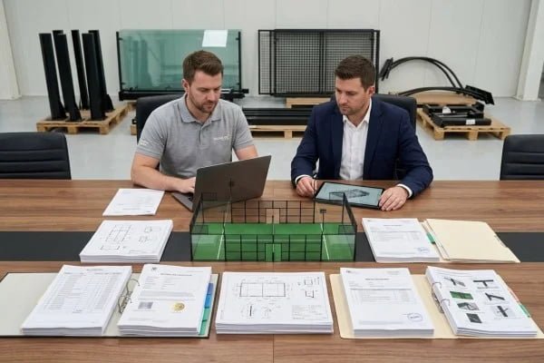 Supplier evaluation checklist for padel court frames