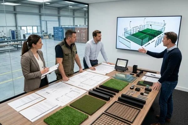 Complete padel court procurement checklist