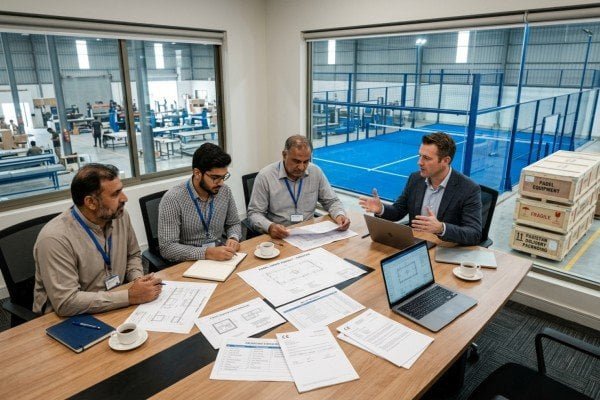 Selecting a padel court supplier for Pakistan
