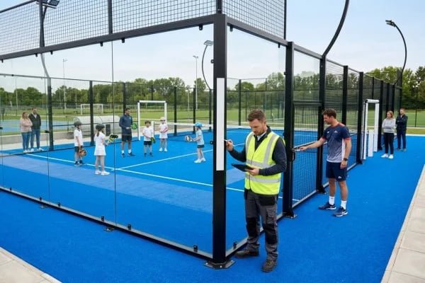 Complete safety review for a children’s padel facility
