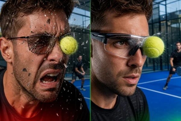 Padel Eye Safety Hazards